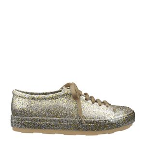 tenis dourado melissa