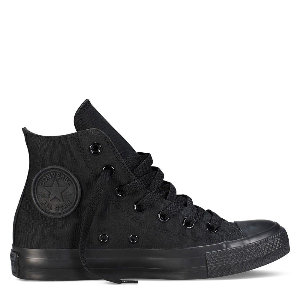 tênis converse all star ct as monochrome hi preto