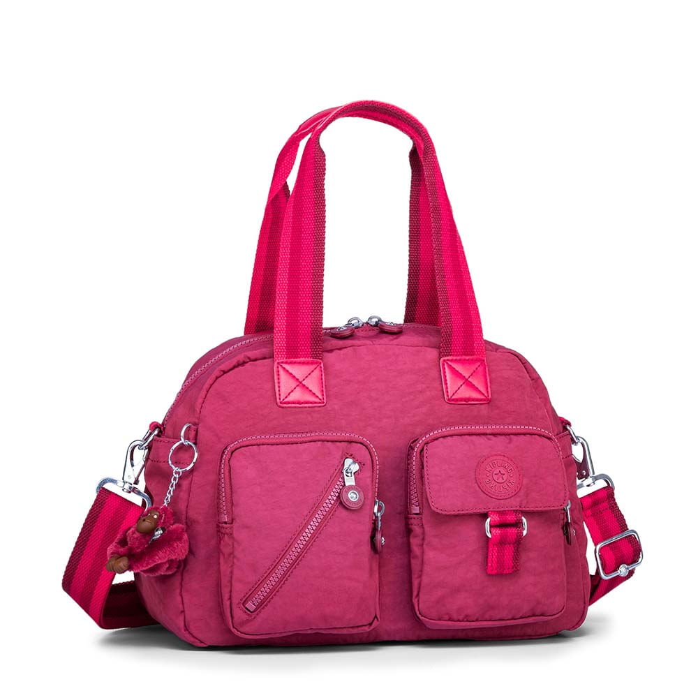 Bolsa Kipling Defea Retro Red C - R$ 659,00 em Mercado Livre