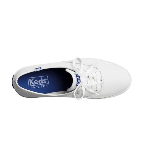 keds branco de couro