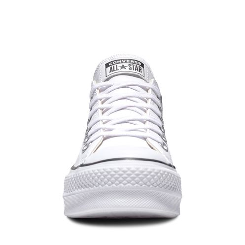 tênis converse chuck taylor all star platform lift ox branco preto ct09830001