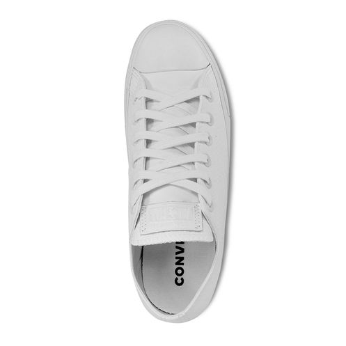 tênis converse all star couro sintético branco