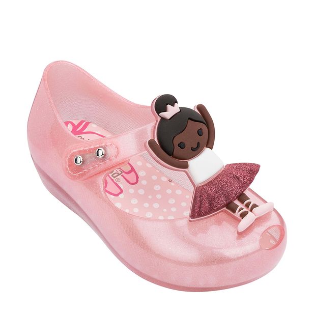 Mini Melissa Ultragirl Ballerina Me Rosa Marrom | Melissa ...