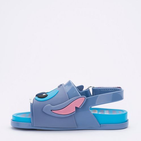 melissa beach slide sandal azul