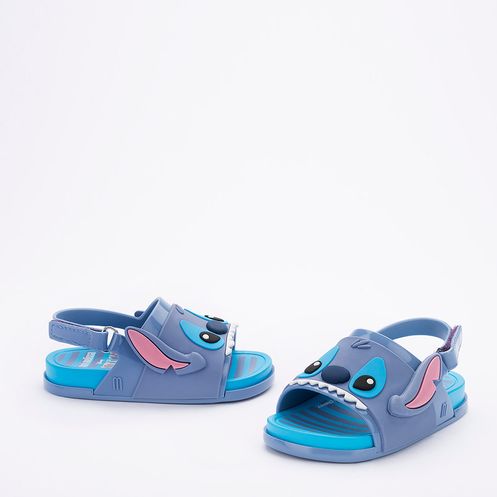 melissa beach slide sandal azul