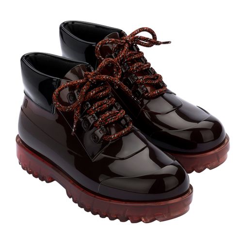 botinha melissa marrom