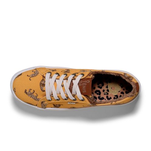 tenis farm amarelo