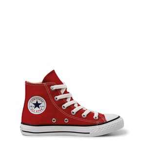 all star infantil vermelho cano alto