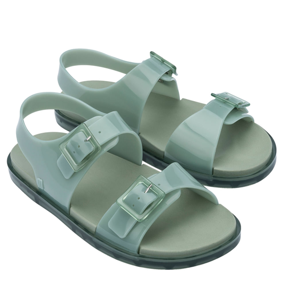 Melissa Wide Sandal Verde Melissa Menina Shoes Melissa Wide Sandal Verde Melissa Menina Shoes