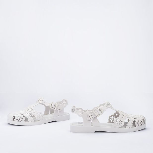 melissa x viktor & rolf possession lace flats