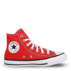 all star cano alto infantil vermelho