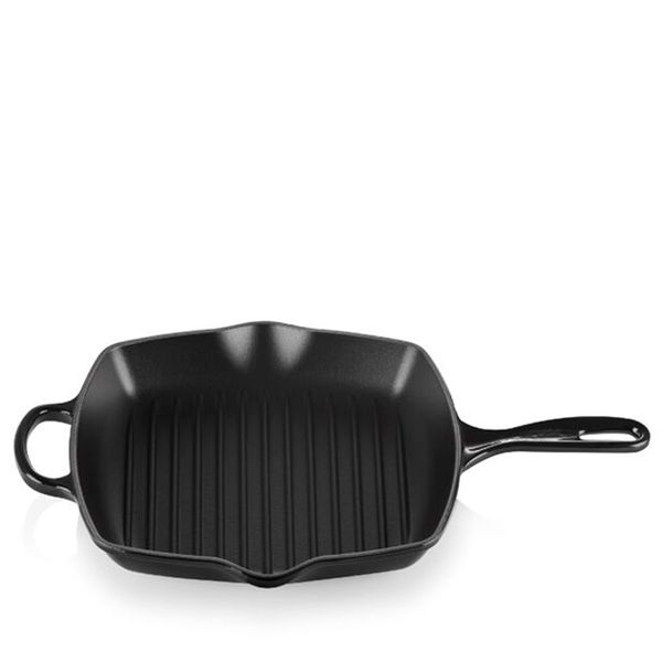 Grelha Quadrada Signature Le Creuset Black Onyx 26 CM-UN